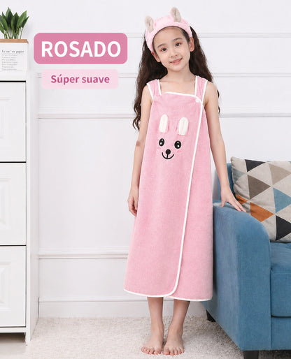Toalla Con Balaca Para Niñas
