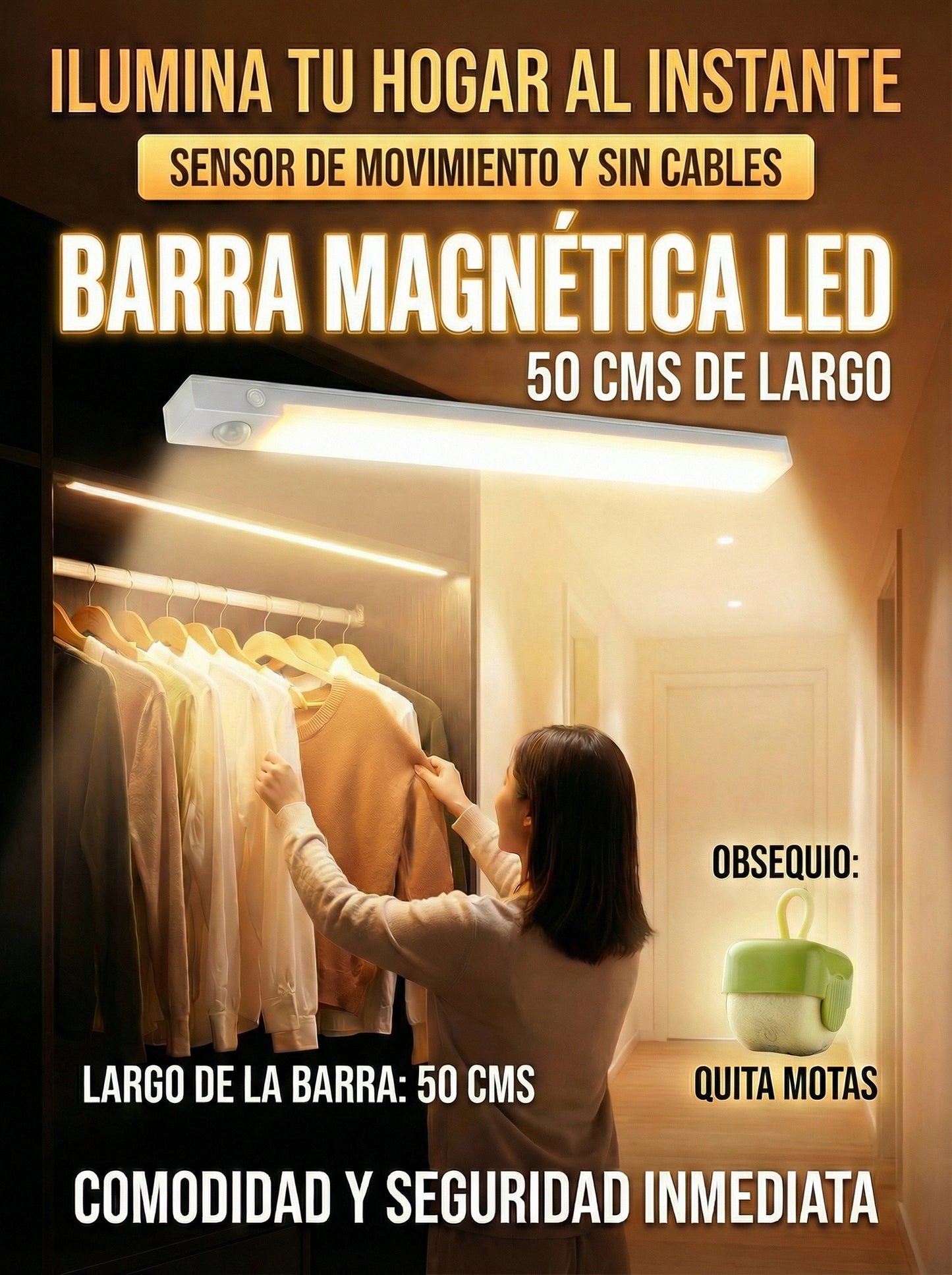Barra LED Magnetica